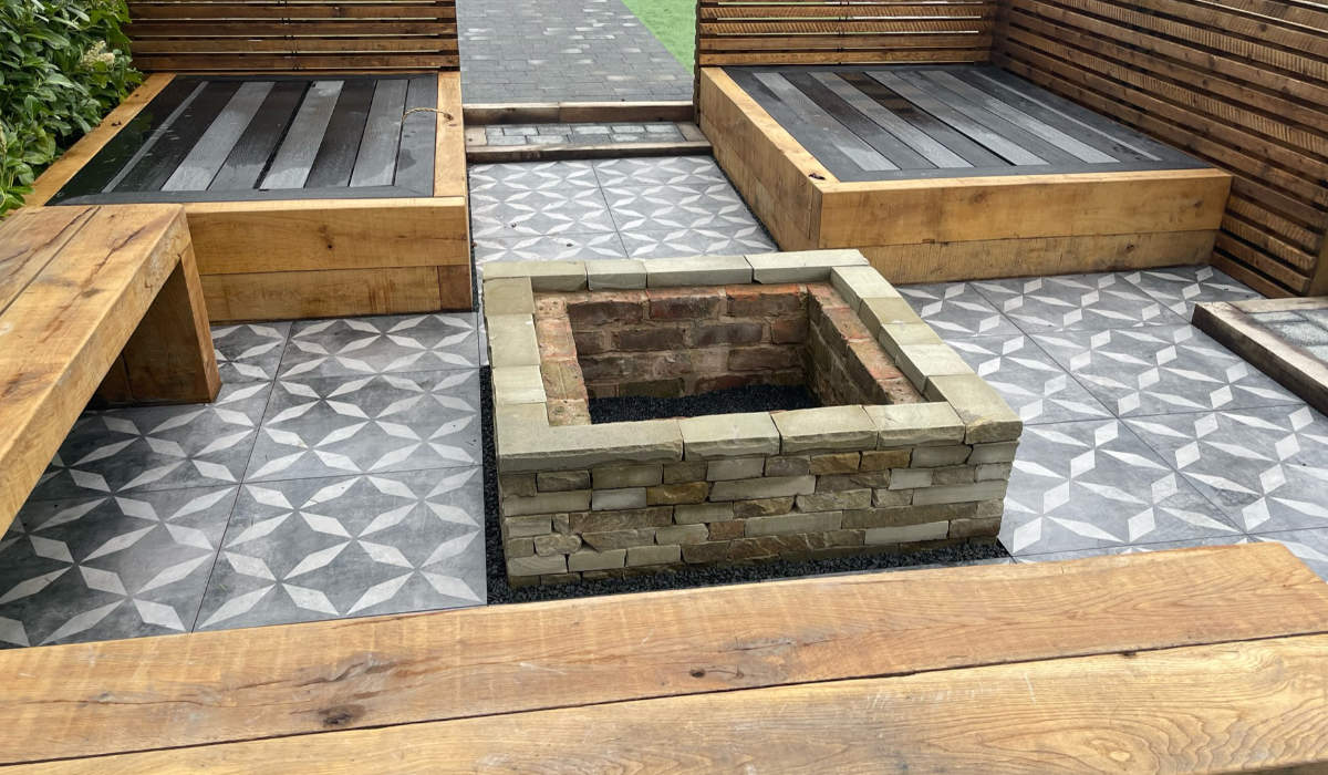Landscaping and Garden Design - Seating Area